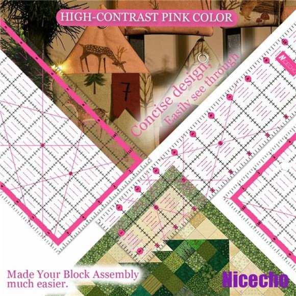 Rotary Cutter Set, Sewing Quilting Supplies,45mm & 28 mm Fabric Cutters,8 Blades - Picture 4 of 6